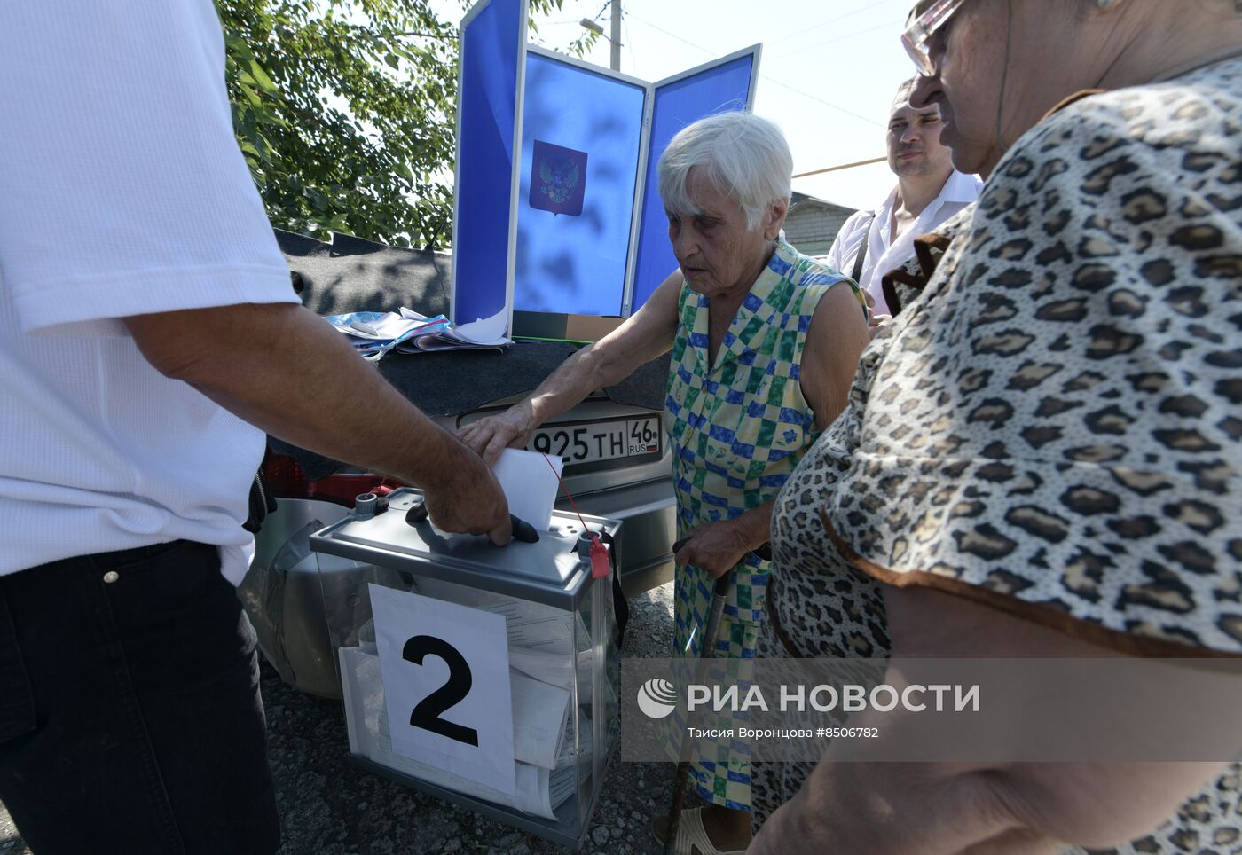 Досрочное голосование на выборах в ДНР 