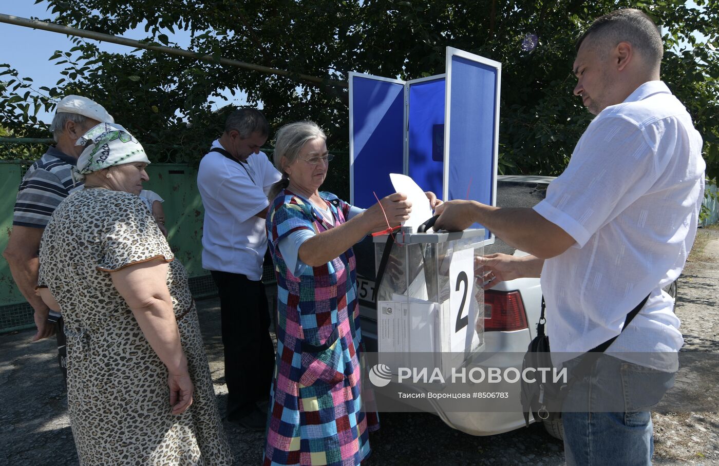 Досрочное голосование на выборах в ДНР 