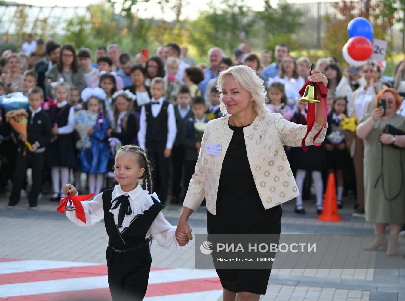 Начало нового учебного года в школах России 