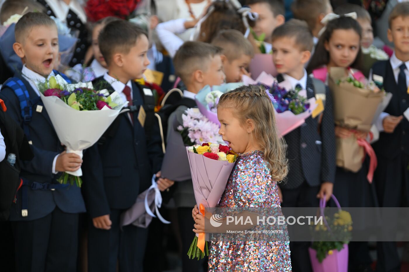 Начало нового учебного года в школах России 