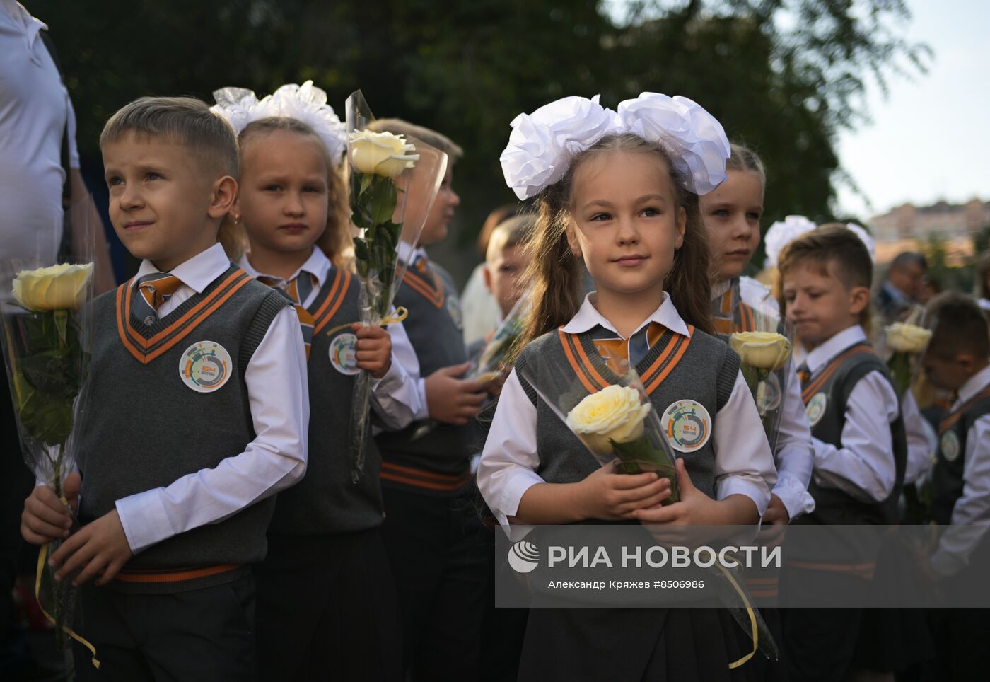 Начало нового учебного года в школах России 