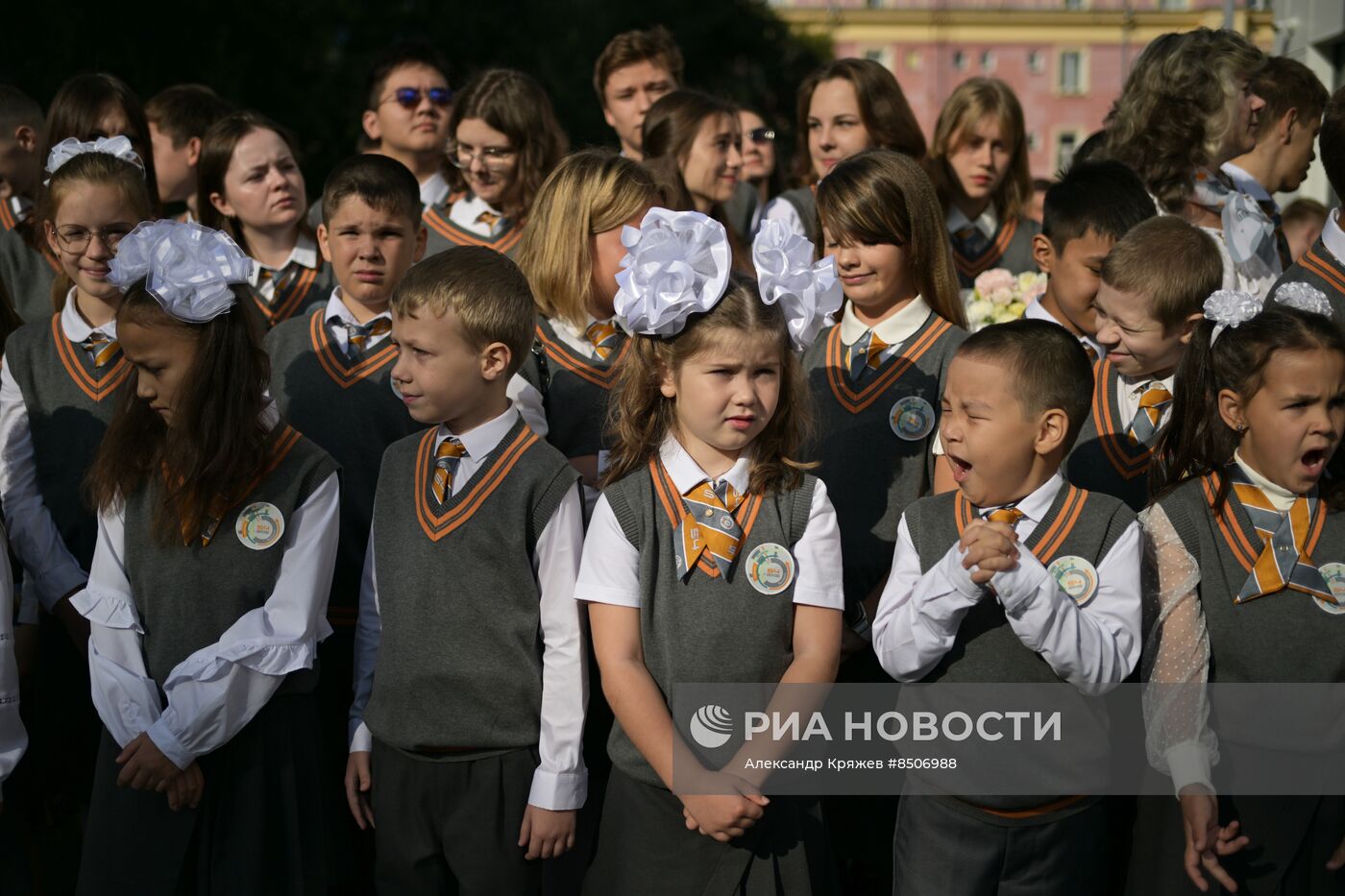 Начало нового учебного года в школах России 