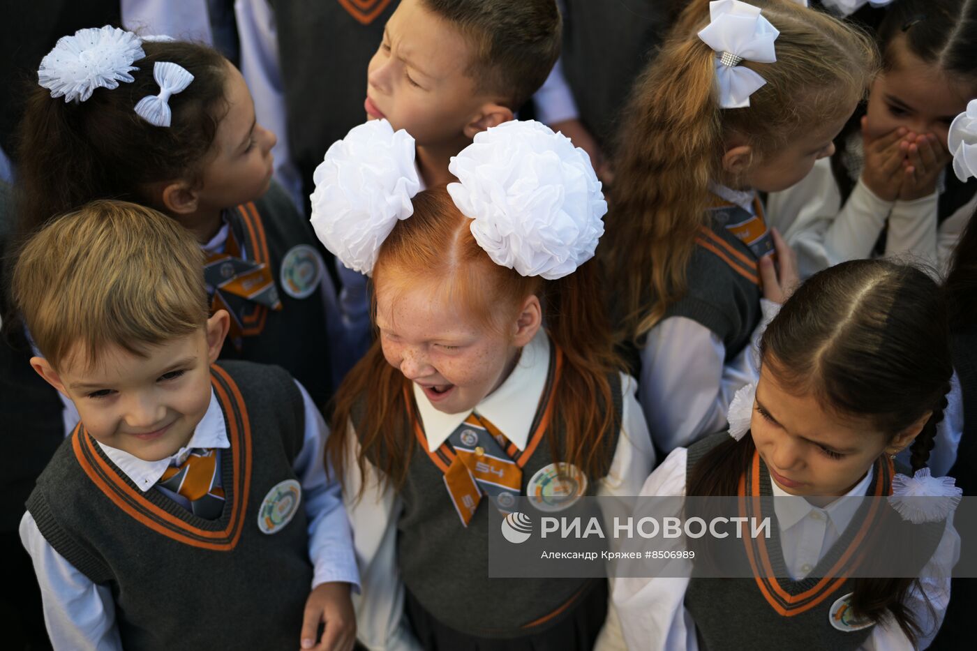 Начало нового учебного года в школах России 