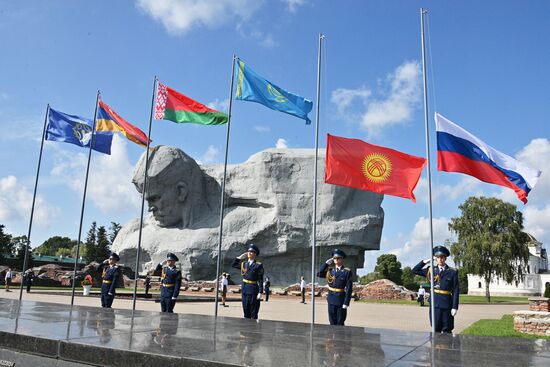 Церемония открытия учения ОДКБ "Боевое братство-2023"