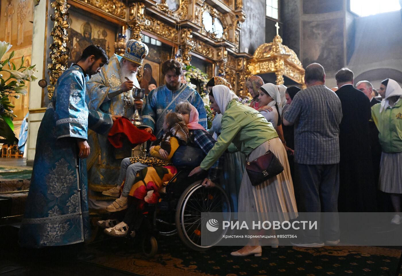 Патриаршее служение в день чествования Донской иконы Божией Матери