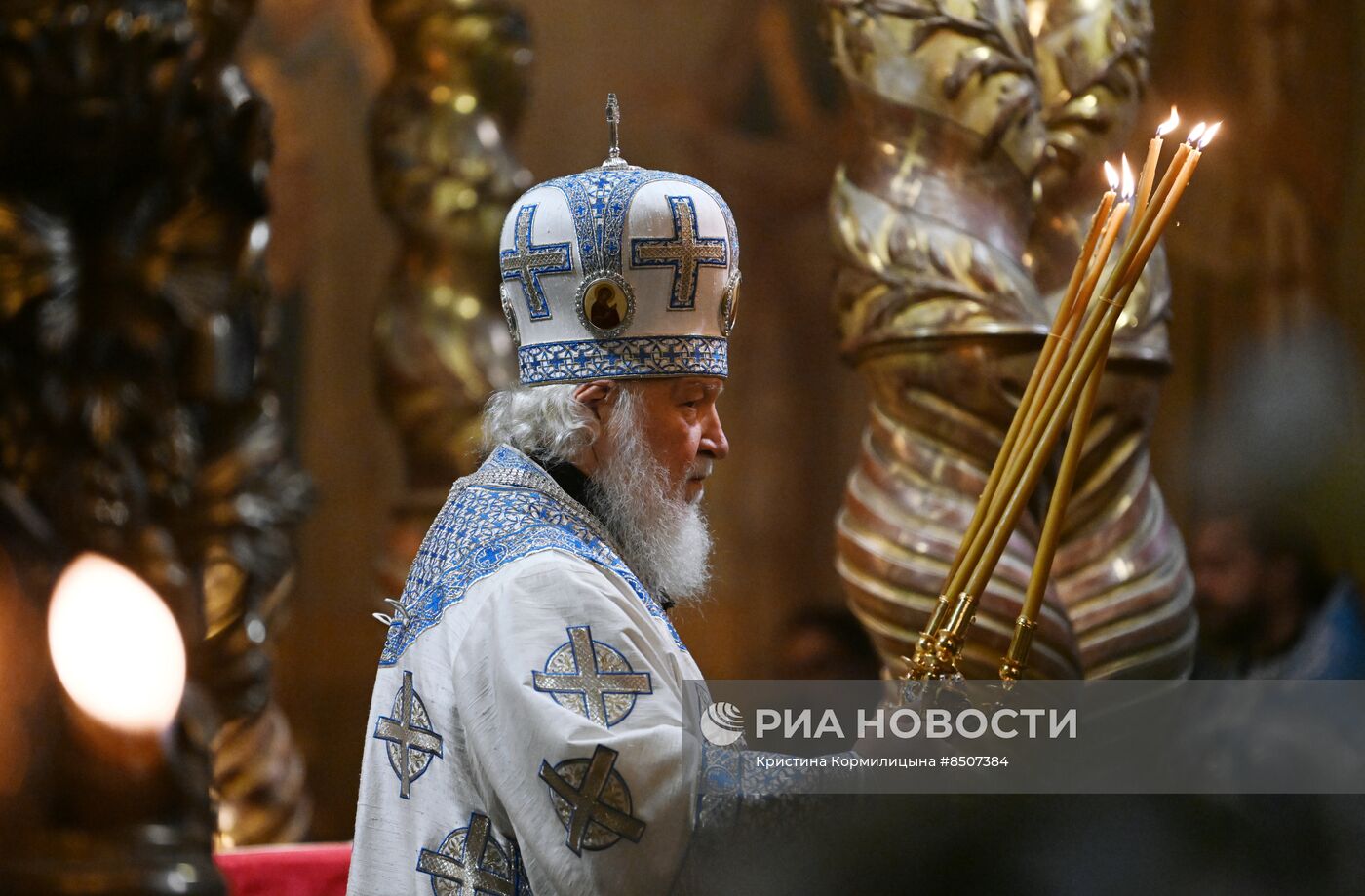 Патриаршее служение в день чествования Донской иконы Божией Матери