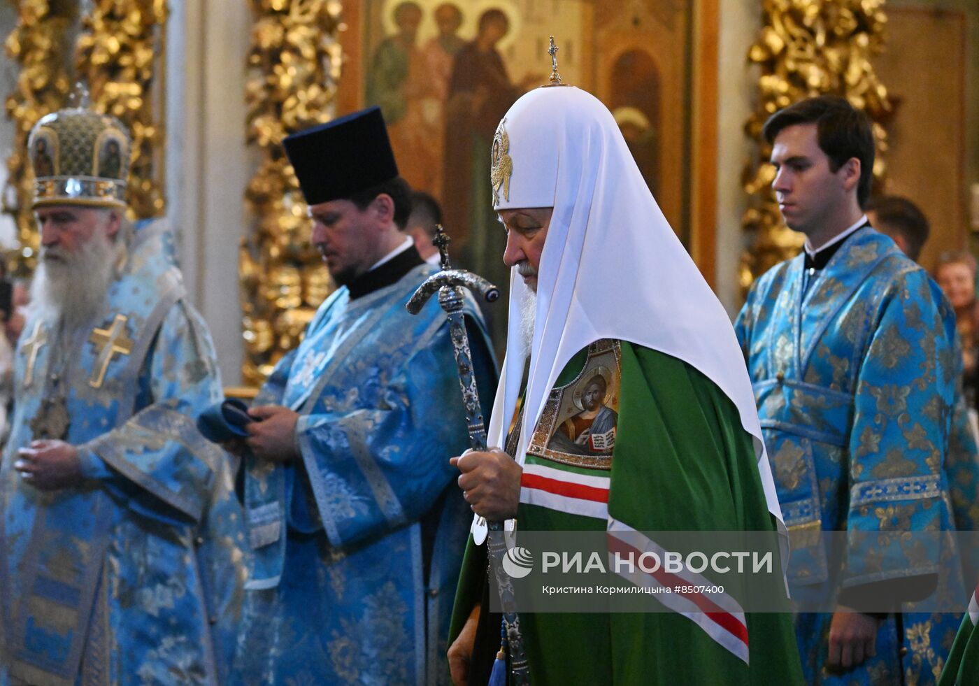 Патриаршее служение в день чествования Донской иконы Божией Матери