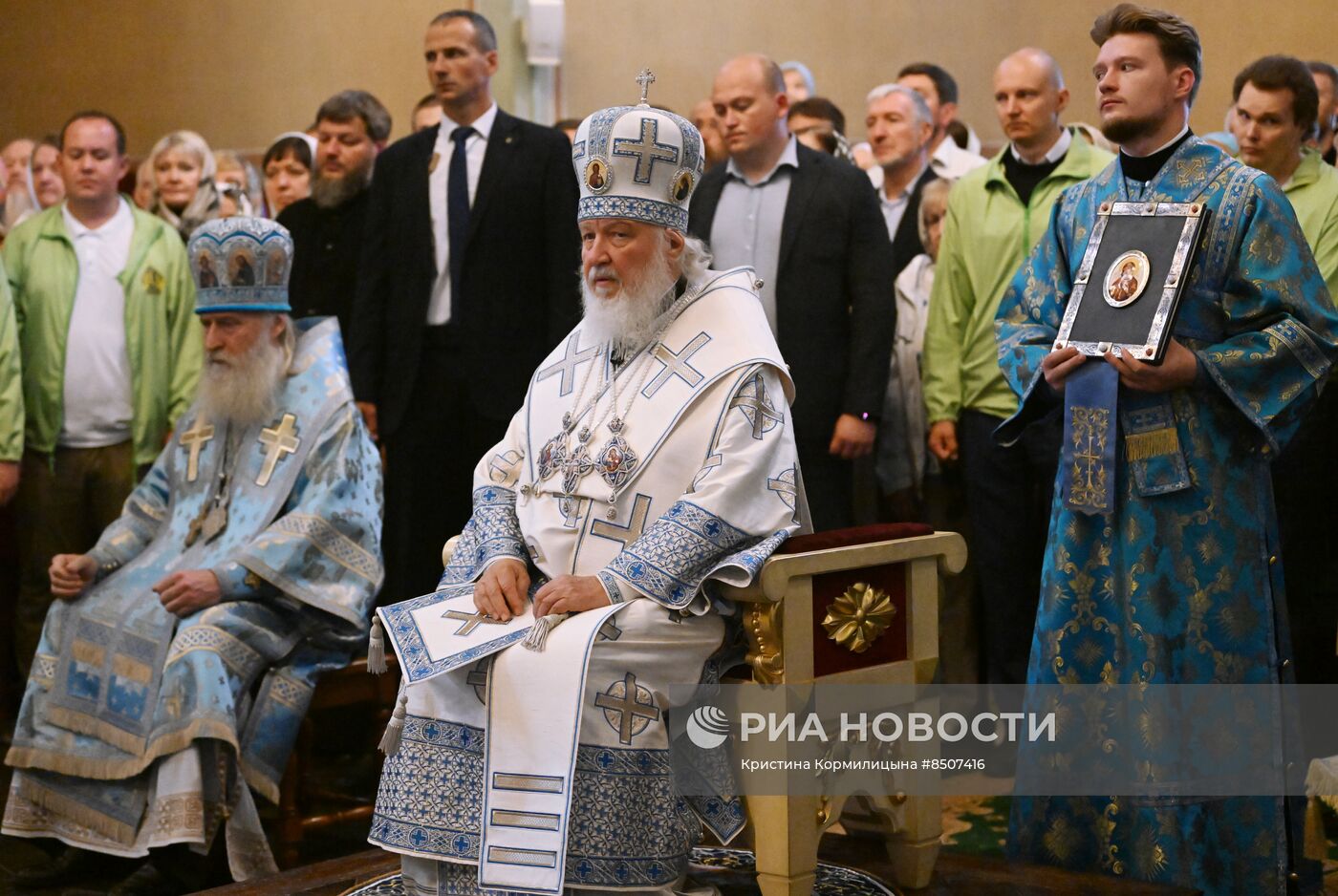 Патриаршее служение в день чествования Донской иконы Божией Матери