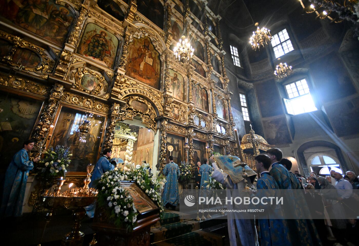 Патриаршее служение в день чествования Донской иконы Божией Матери