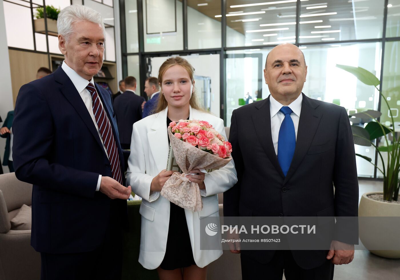 Премьер-министр РФ М. Мишустин посетил московскую общеобразовательную школу