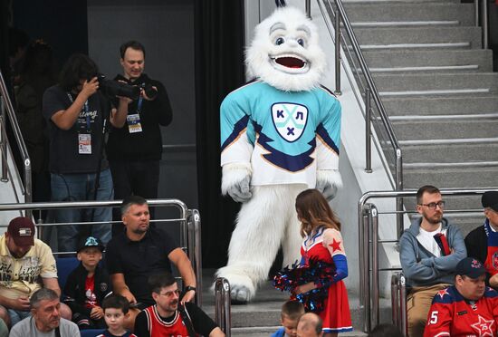 Хоккей. КХЛ. Матч ЦСКА - "Ак Барс"