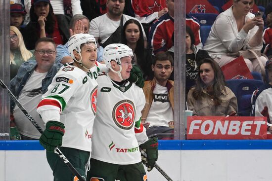 Хоккей. КХЛ. Матч ЦСКА - "Ак Барс"