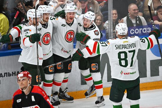 Хоккей. КХЛ. Матч ЦСКА - "Ак Барс"