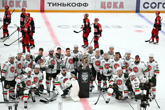 Хоккей. КХЛ. Матч ЦСКА - "Ак Барс"