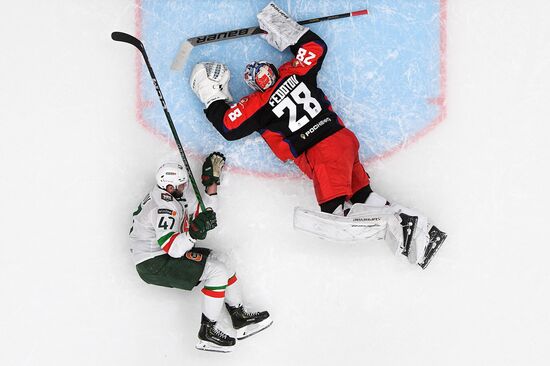 Хоккей. КХЛ. Матч ЦСКА - "Ак Барс"