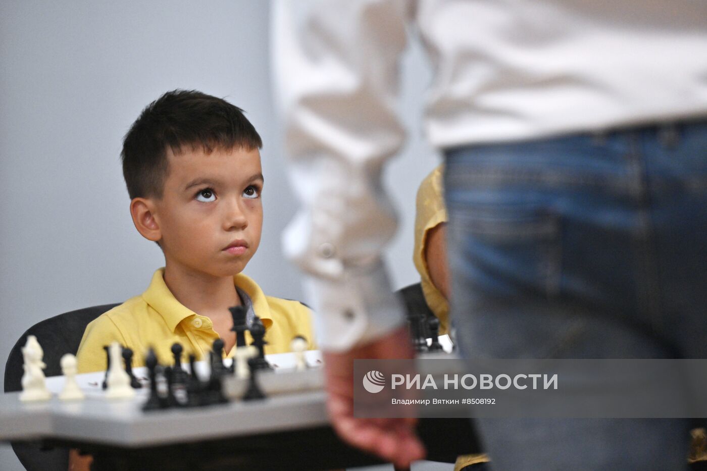 Сеанс одновременной игры в шахматы в центре "Московское долголетие"