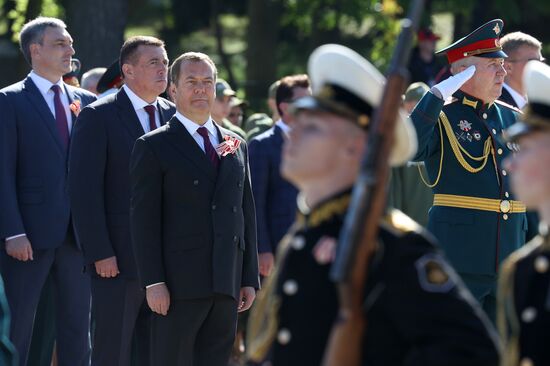 Рабочая поездка зампреда Совбеза РФ Д. Медведева в ДФО. День второй