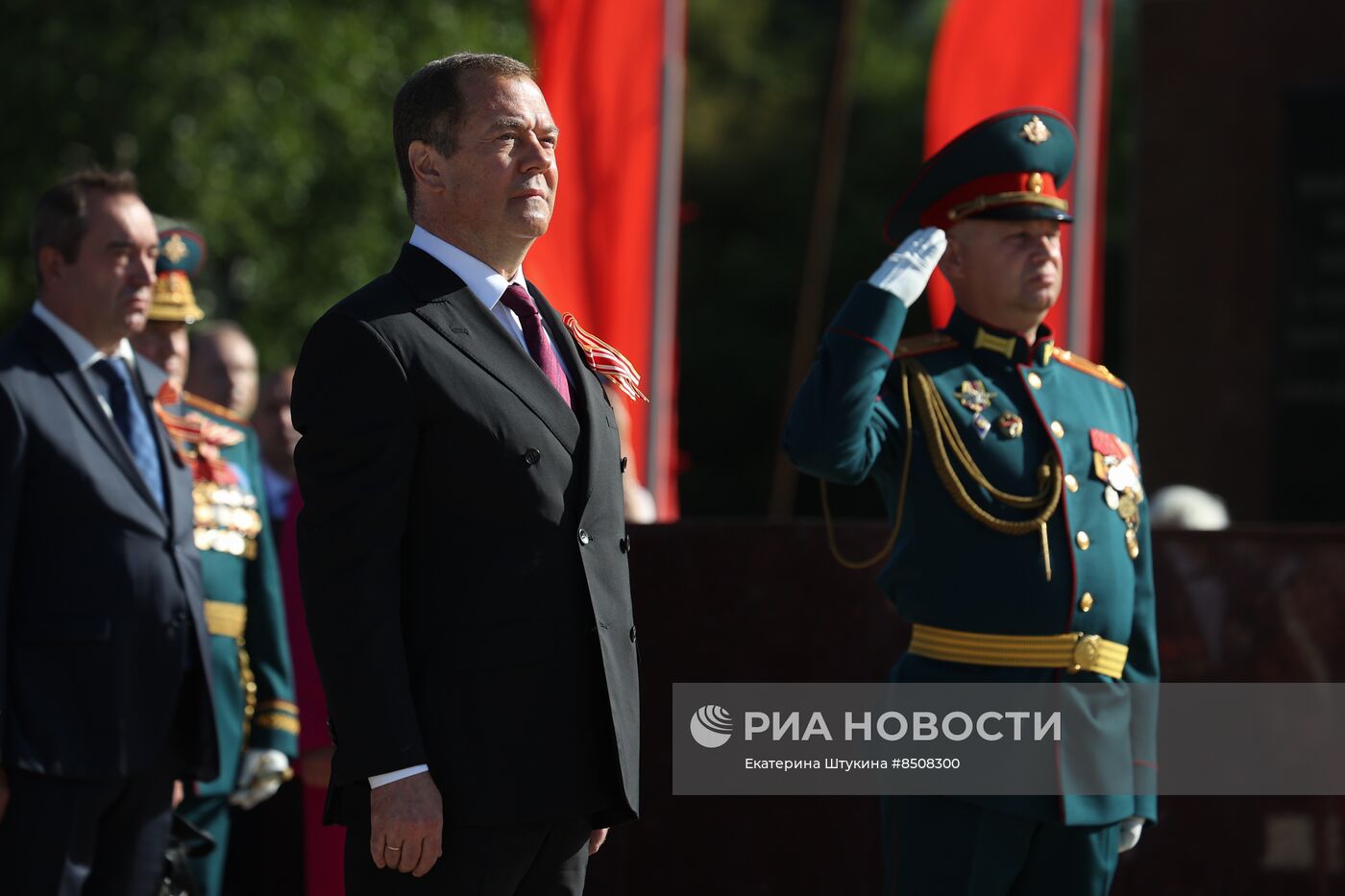 Рабочая поездка зампреда Совбеза РФ Д. Медведева в ДФО. День второй