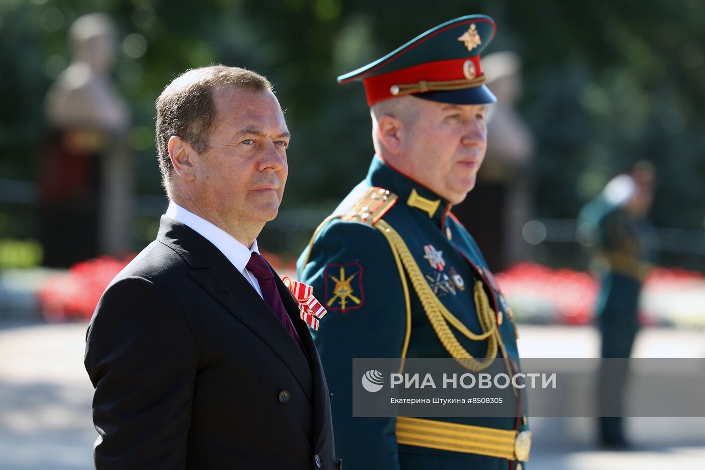 Рабочая поездка зампреда Совбеза РФ Д. Медведева в ДФО. День второй