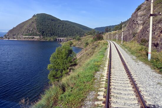 Кругобайкальская железная дорога Слюдянка