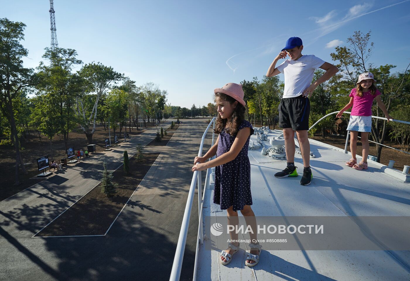 Приморский парк в Мариуполе