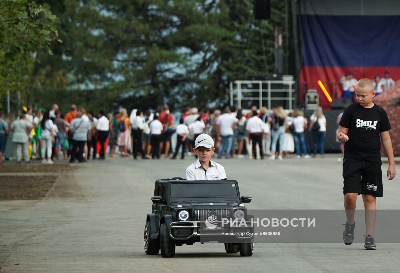 Приморский парк в Мариуполе