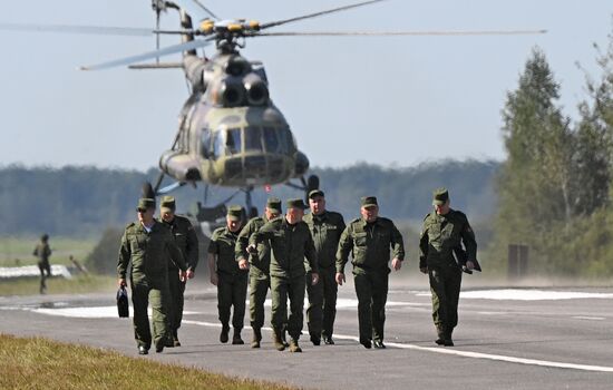 Учения "Боевое братство - 2023" в Брестской области