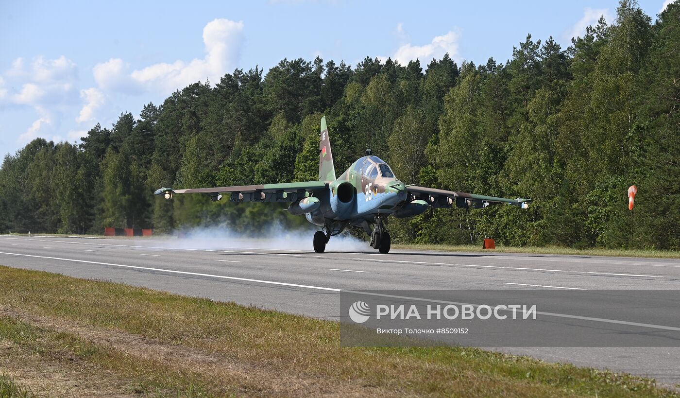 Учения "Боевое братство - 2023" в Брестской области