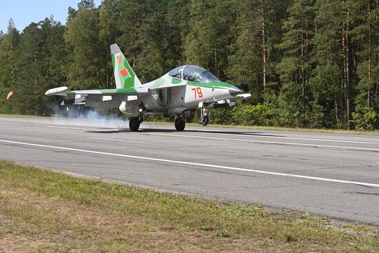 Учения "Боевое братство - 2023" в Брестской области