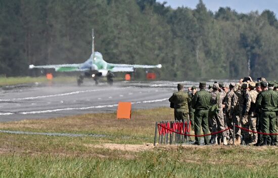 Учения "Боевое братство - 2023" в Брестской области