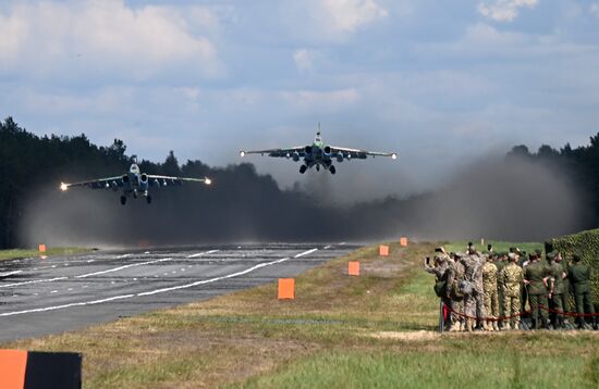 Учения "Боевое братство - 2023" в Брестской области