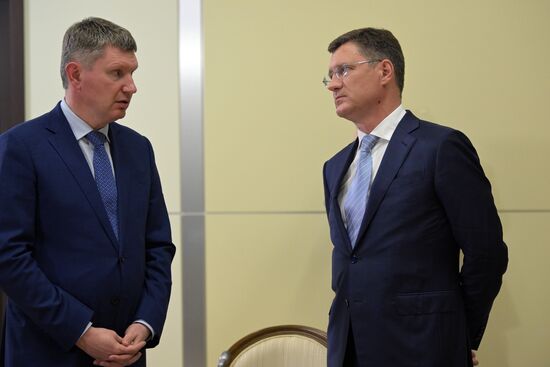 Президент РФ В. Путин провёл совещание по вопросу реализации проекта "Мурманский СПГ"