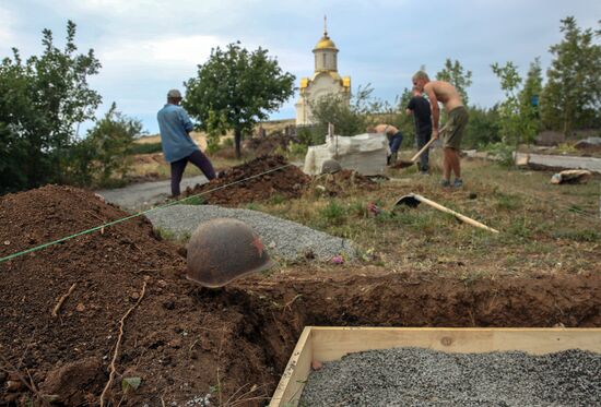 Реконструкция мемориального комплекса Саур-Могила