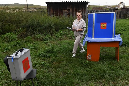 Досрочное голосование на выборах в Республике Хакасия