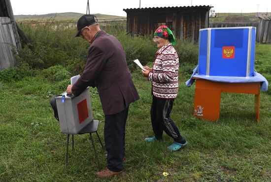 Досрочное голосование на выборах в Республике Хакасия