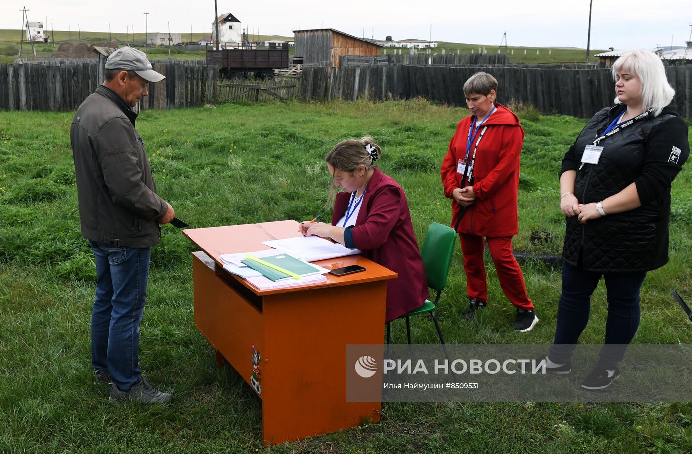 Досрочное голосование на выборах в Республике Хакасия