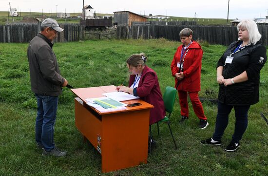 Досрочное голосование на выборах в Республике Хакасия