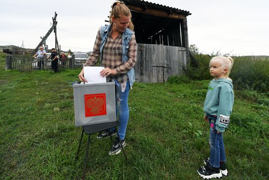 Досрочное голосование на выборах в Республике Хакасия