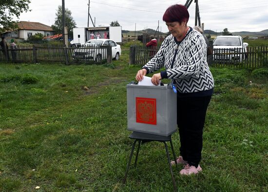 Досрочное голосование на выборах в Республике Хакасия