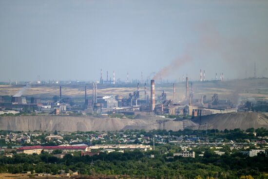 Завод "Уральская сталь" в Оренбургской области