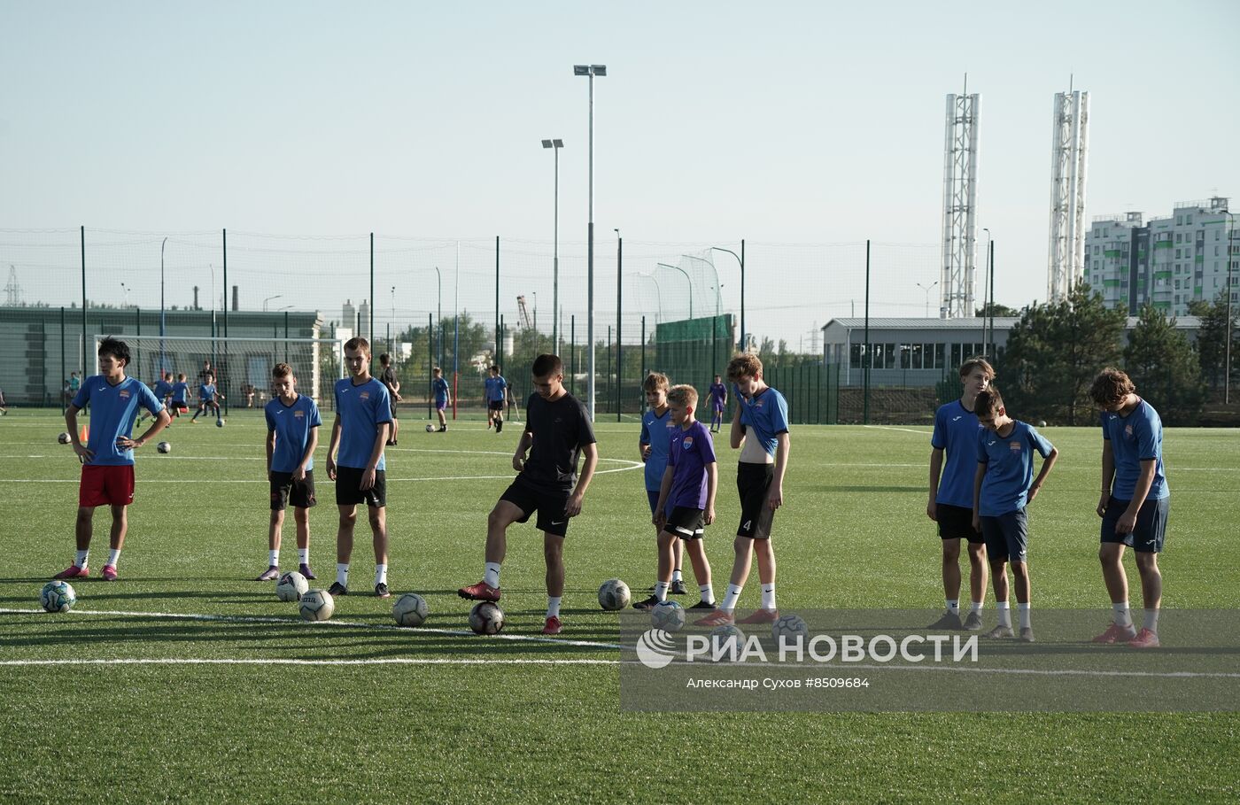 Новые спортивные площадки для жителей ДНР