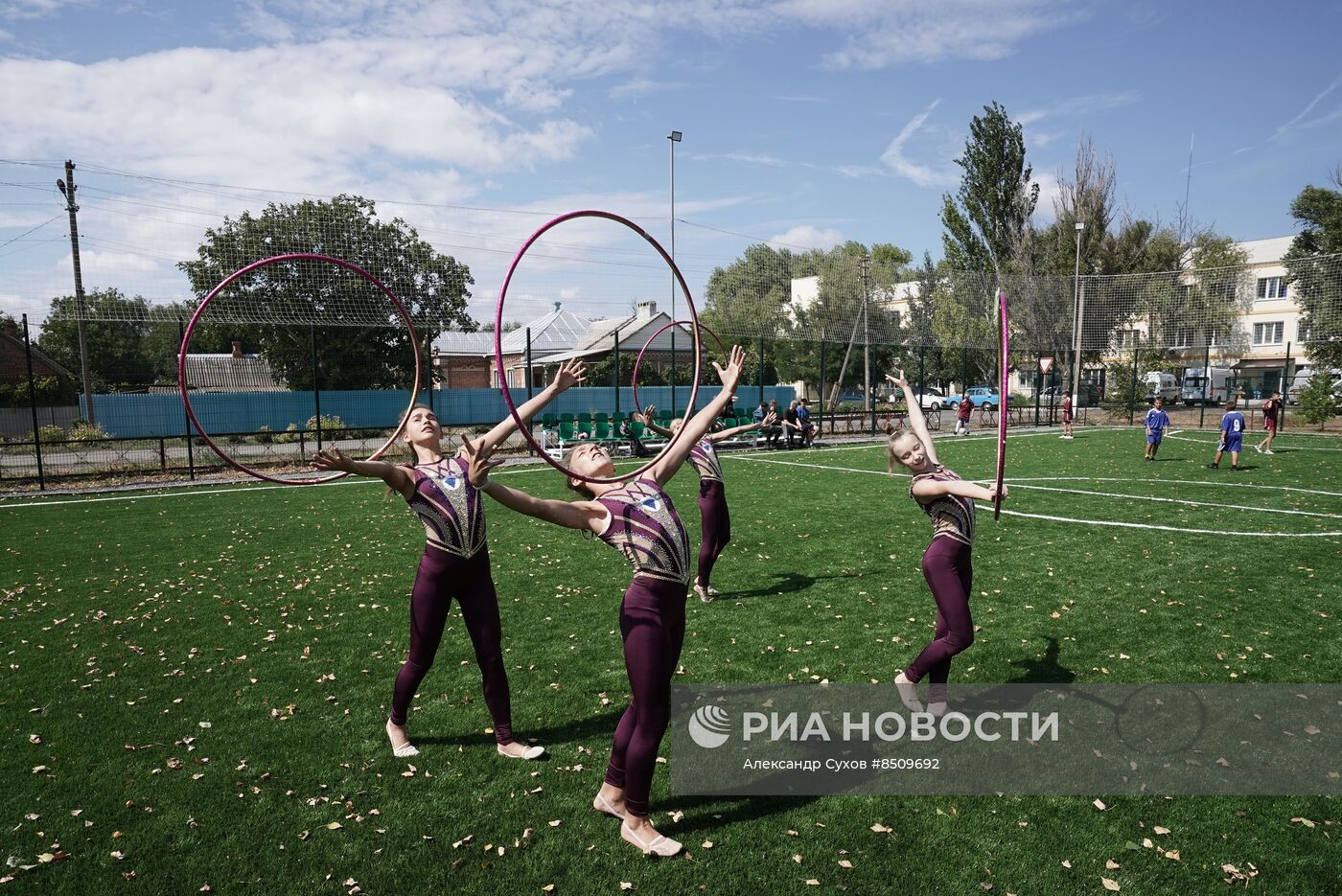 Новые спортивные площадки для жителей ДНР