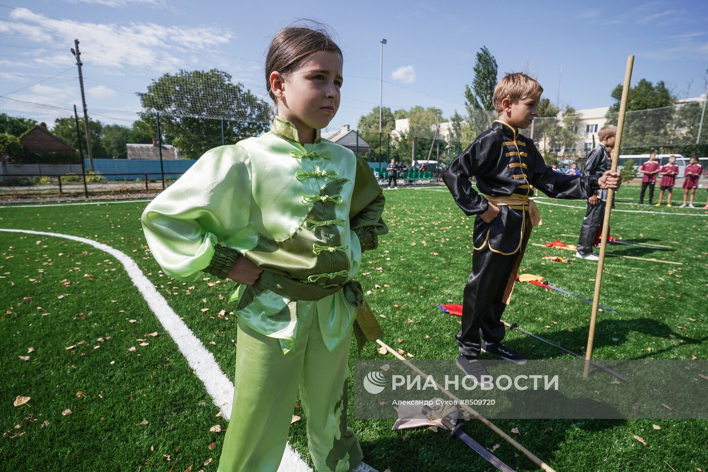 Новые спортивные площадки для жителей ДНР