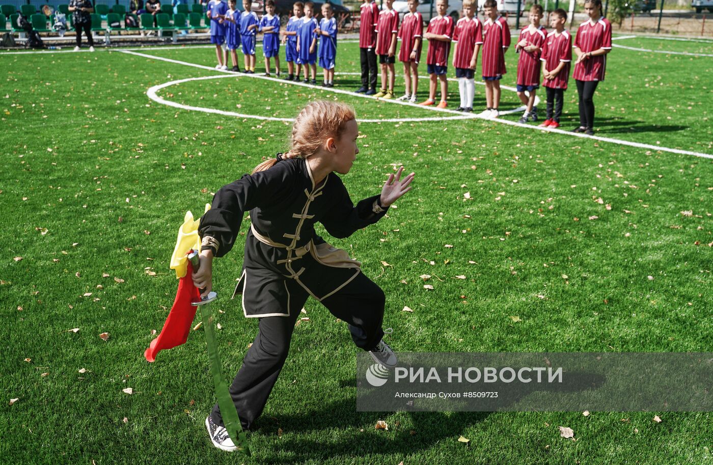 Новые спортивные площадки для жителей ДНР