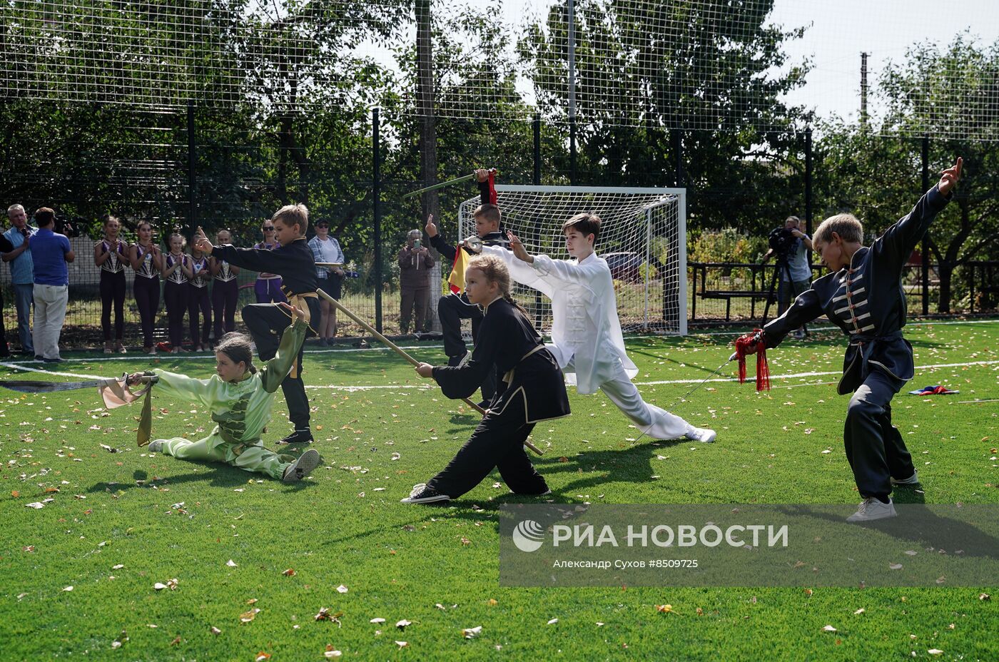 Новые спортивные площадки для жителей ДНР