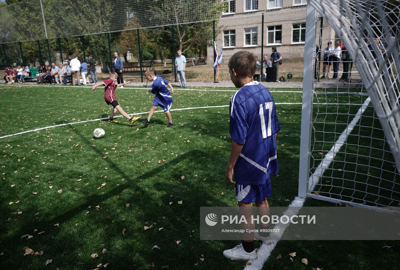 Новые спортивные площадки для жителей ДНР