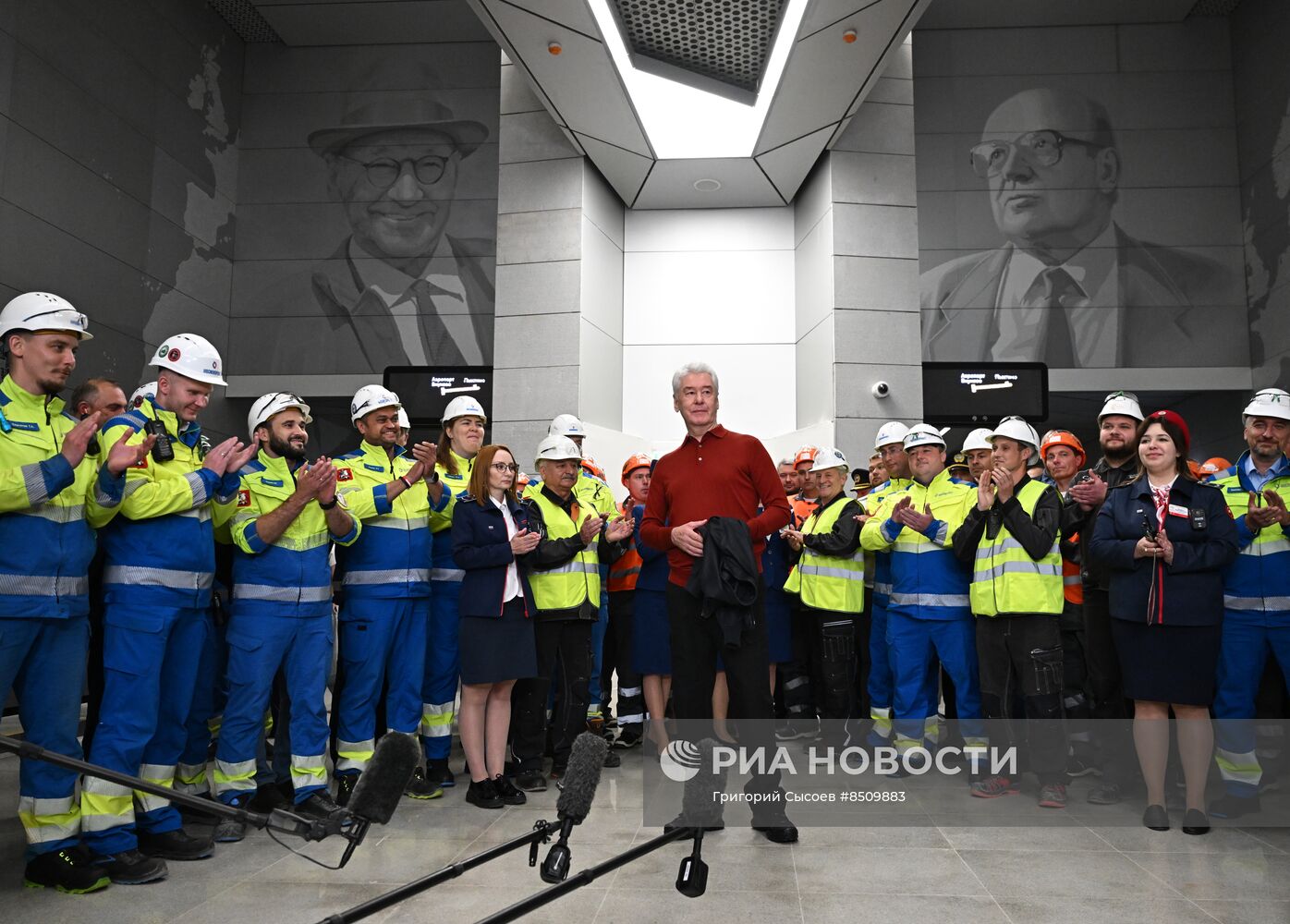Открытие станции метро Внуково