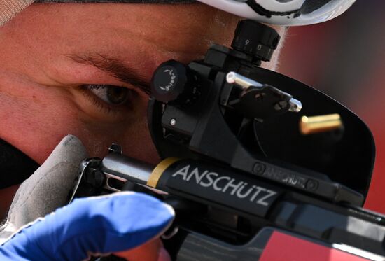 Летний биатлон. Тренировки