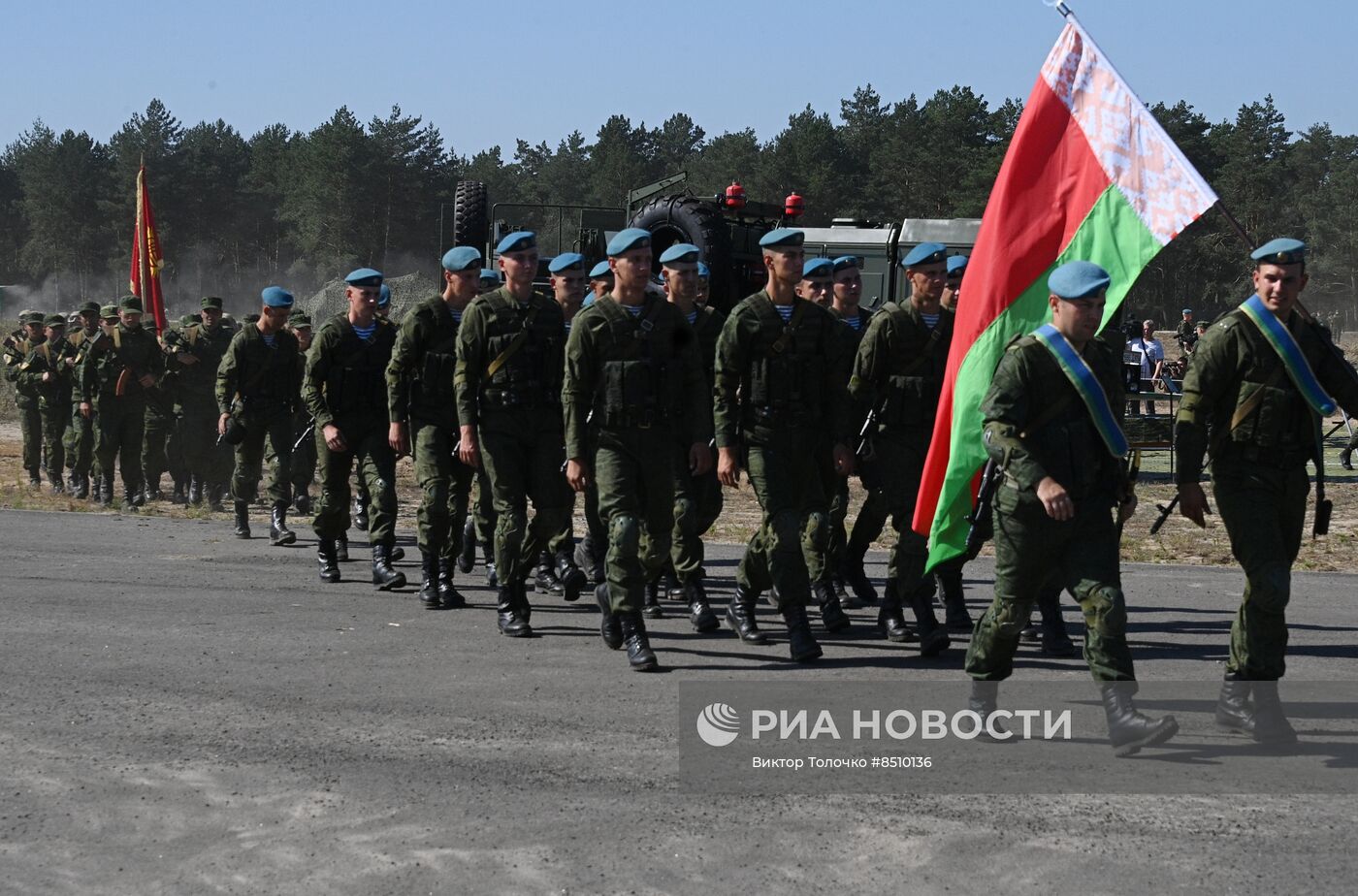 Розыгрыш тактического эпизода в рамках учений "Боевое братство – 2023"