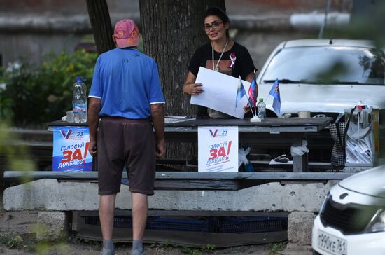 Досрочное голосование на выборах в Макеевке